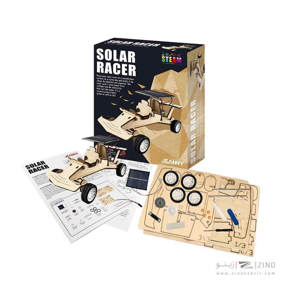 پازل سه بعدی چوبی ماشین Solar Racing Car