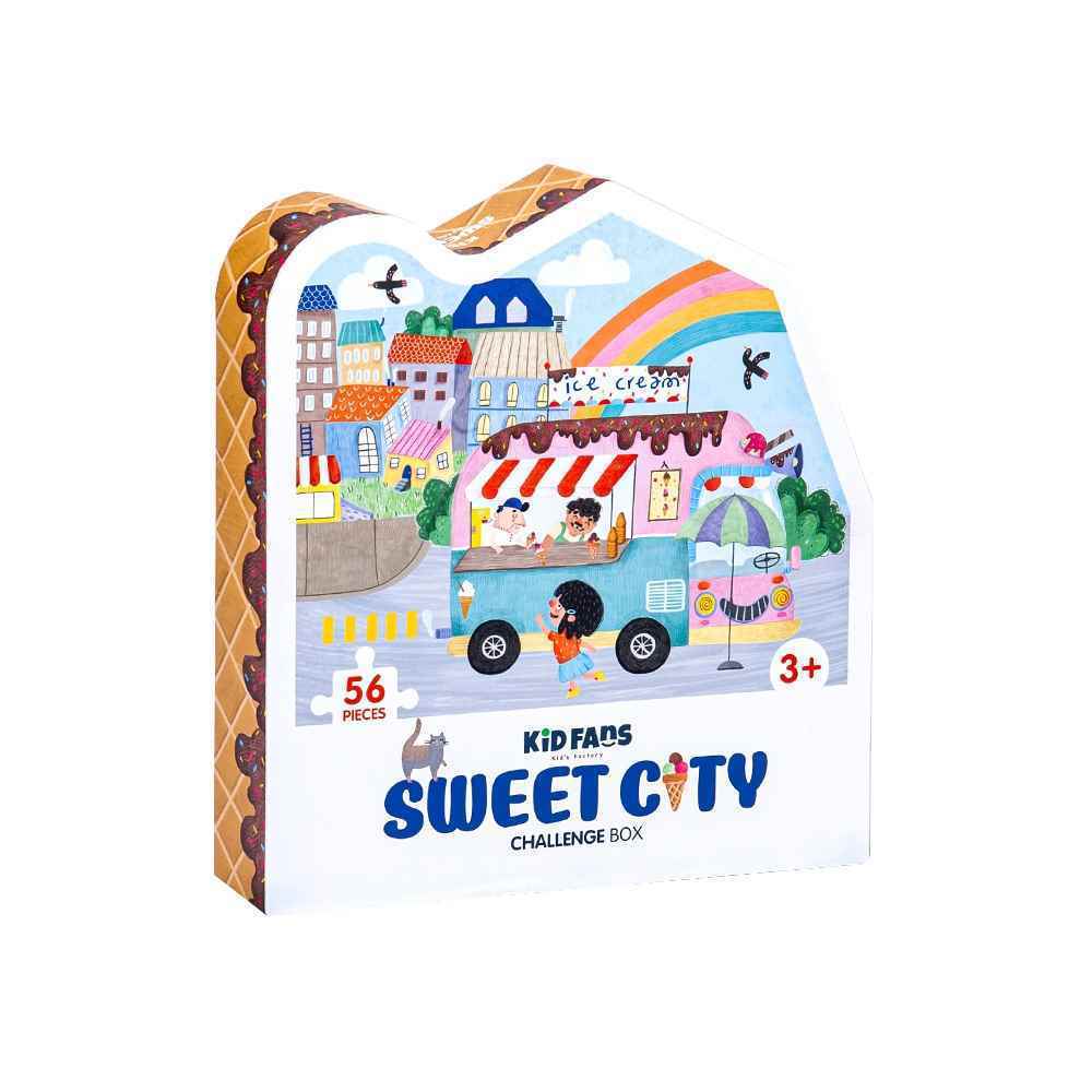 پازل کیدفنز شهر دوست داشتنی 56 تکه | Sweet City کد2447