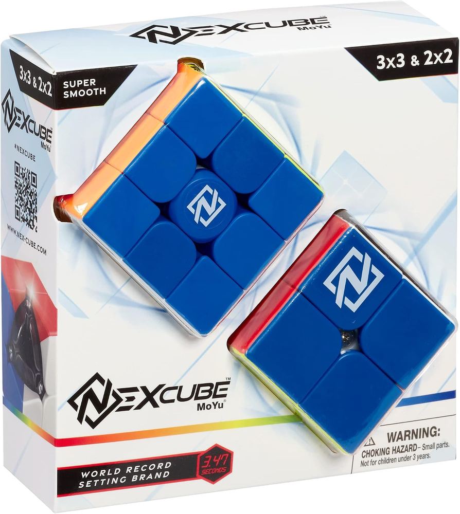 پازل مکعبی Goliath Nexcube 3x3+2x2 رنگارنگ چندمرحله‌ای مدل 919903.006
