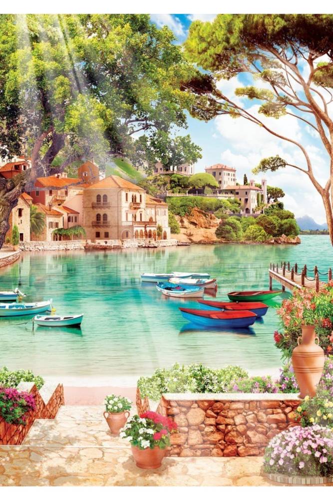 پازل 1000 تکه Art Puzzle مدل Huzura Günaydın