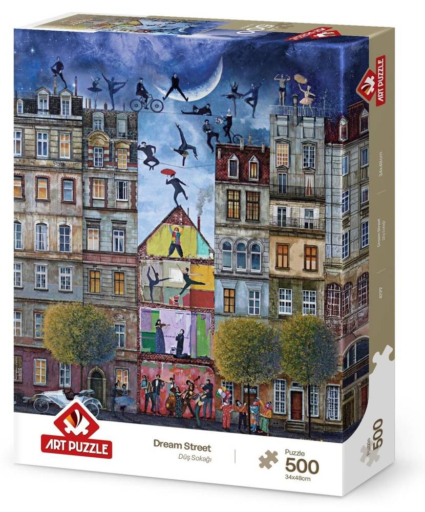 پازل ۵۰۰ تکه Art Puzzle طرح خیابان رؤیاها مدل 4199