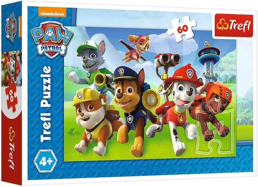 پازل کودکانه Trefl Ready To Action با طرح Paw Patrol 60 قطعه