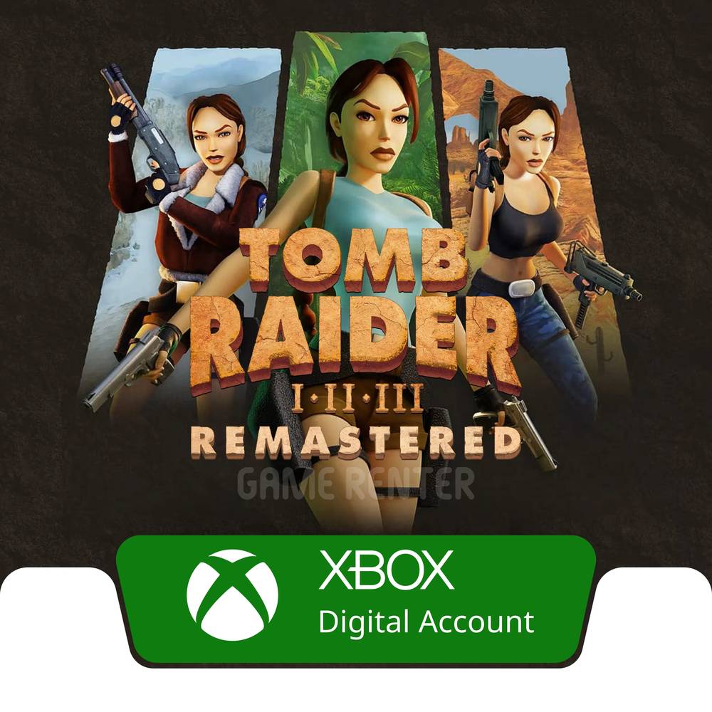 Tomb Raider 1-3 Remastered (Starring Lara Croft) - Xbox
