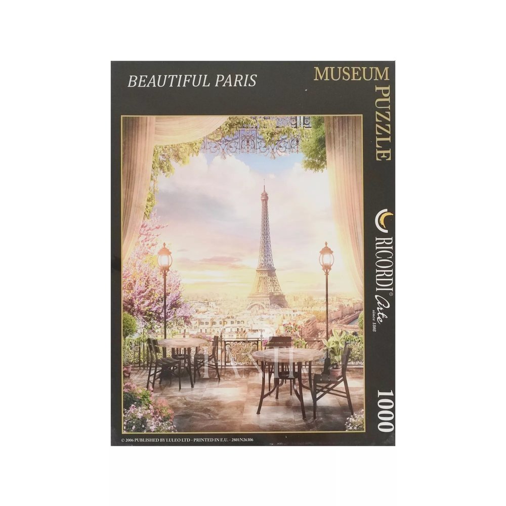 پازل ریکوردی طرح Beautiful Paris (1000 تکه)