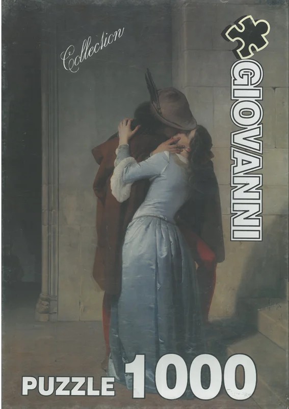 پازل 1000 تکه جیوانی طرح بوسه رابین هود Kiss of hayez