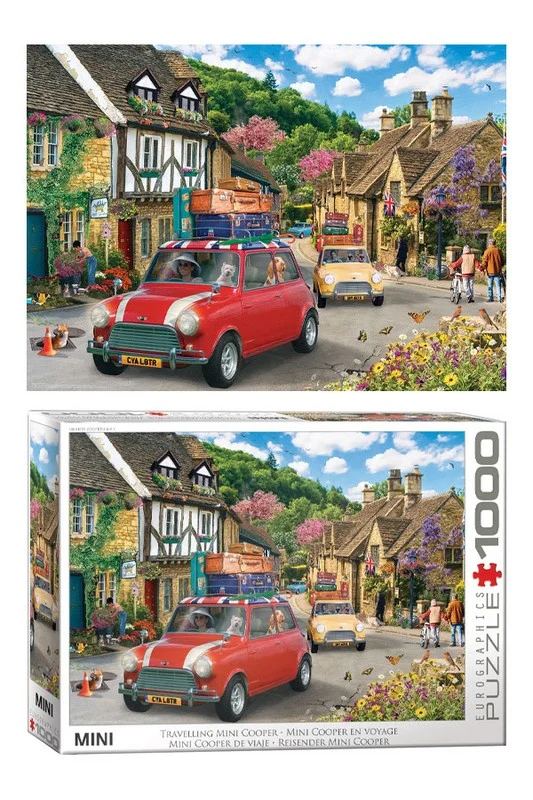 پازل Mini Cooper ۶۰۰۰ ۶۰۹۲ ۱۰۰۰pcs