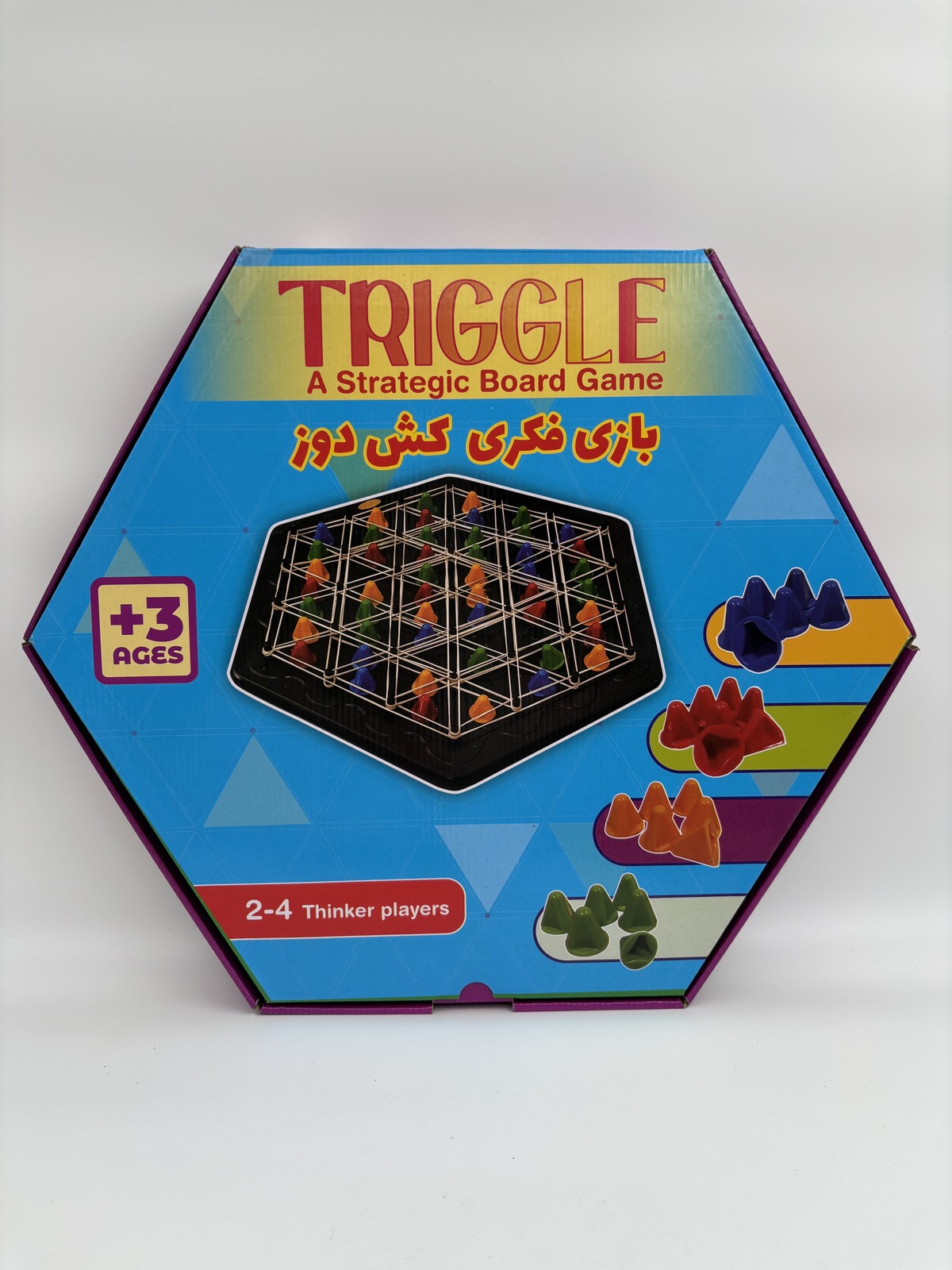رایگل (شطرنج مثلثی) کش دوز (گندم) Triggle