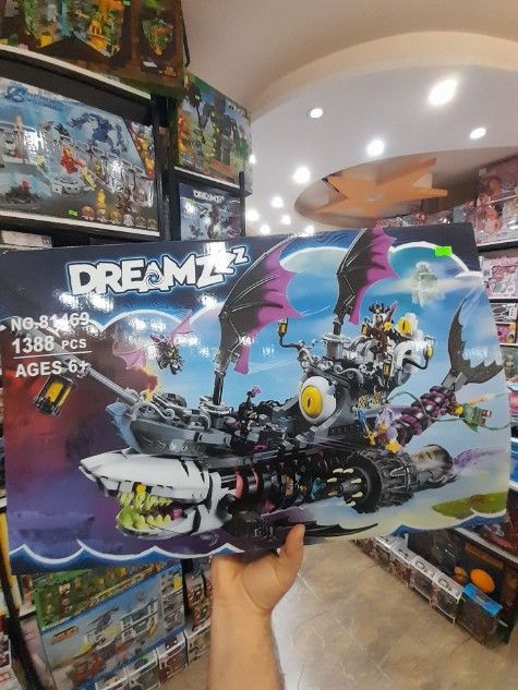 لگو DreamZz کشتی کوسهای شبحی — 1388 قطعه (مناسب 6+ سال)(شهر شادی)