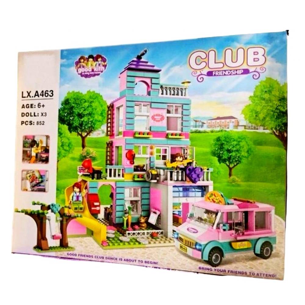 لگو کلاب دوستان 852 قطعه کد 463 - friendship club Lego set