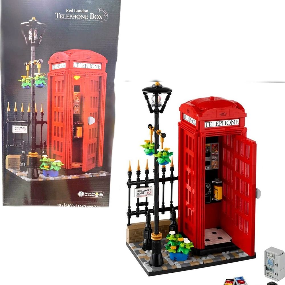 لگو باجه تلفن لندن Red London ـ 1460 قطعه کد 14607