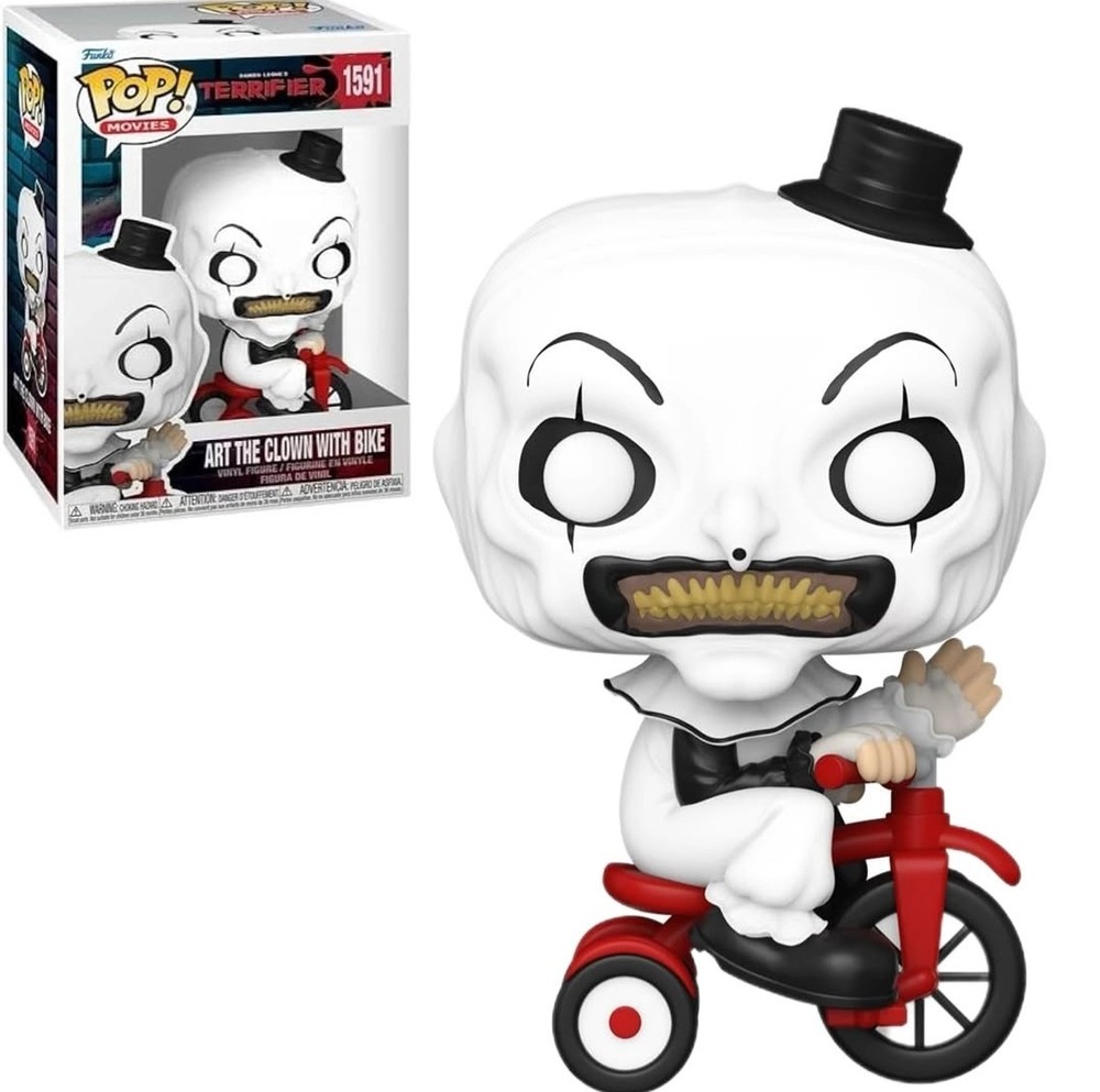 فانکو پاپ آرت دلقک با دوچرخه Terrifier - Art the Clown with Bike (1591)
