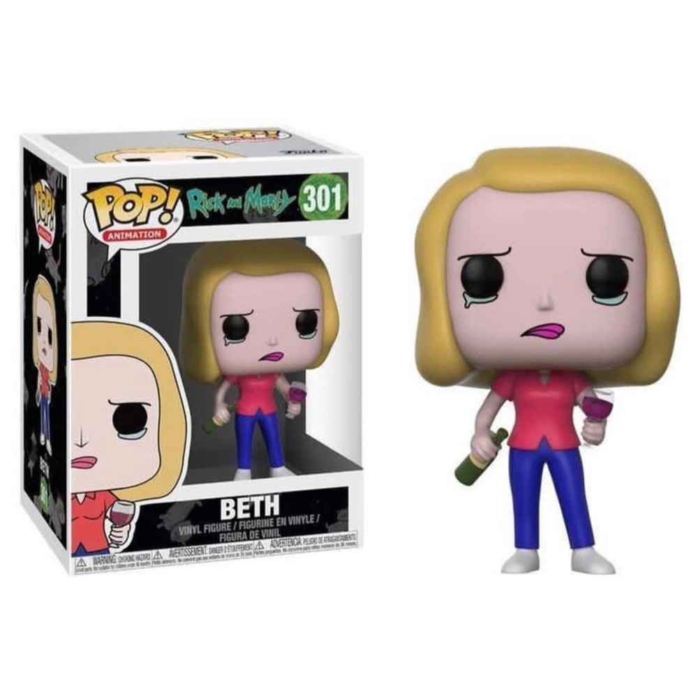 فانکو پاپ بت beth - rick and morty (301)