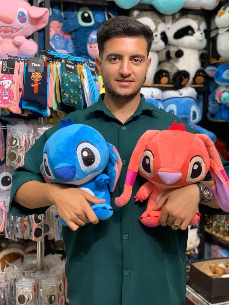 استیچ و آنجل گوش پایین