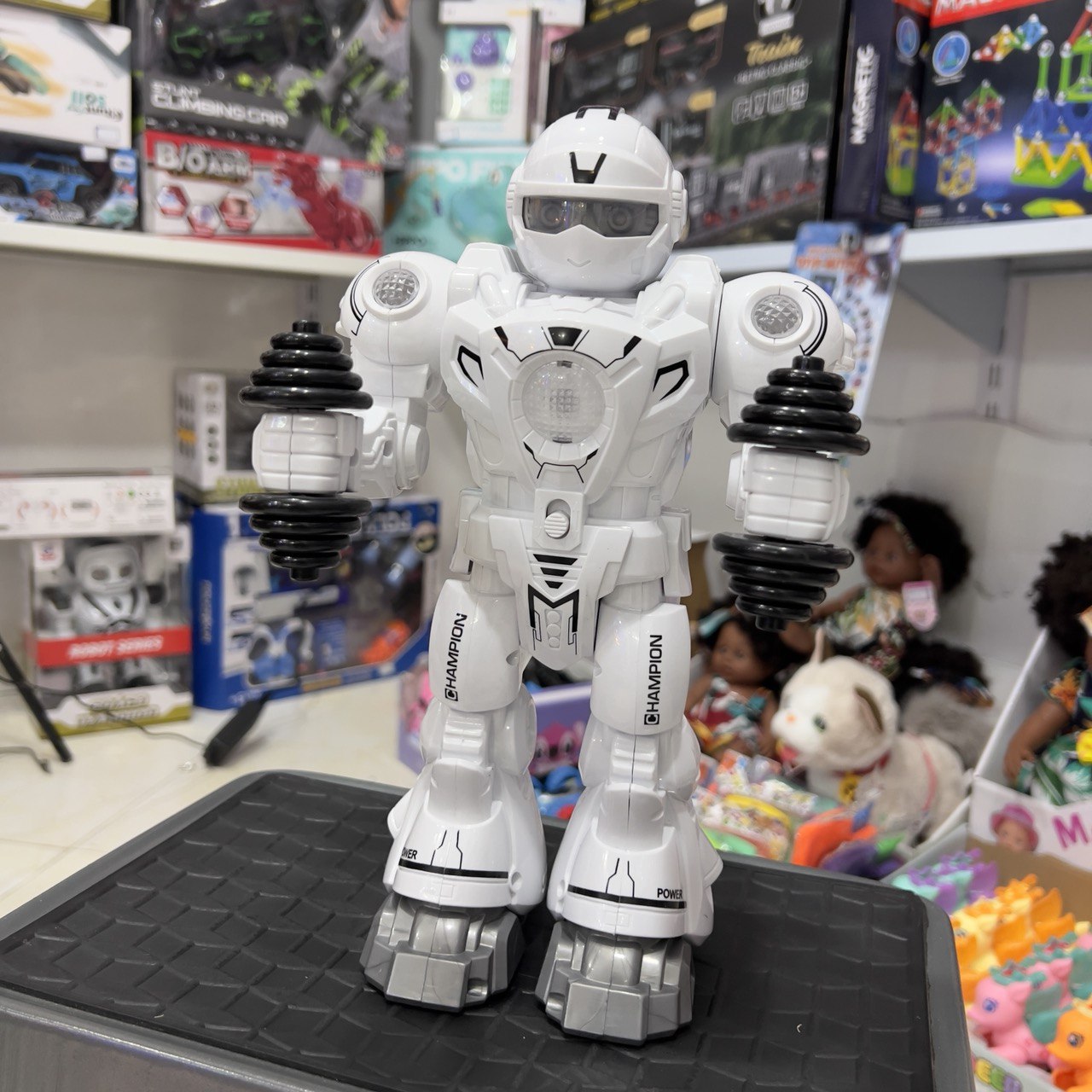 رباط وزنه بردار سفید athletes robot کد 6026 وارداتی از شهرام تویز
