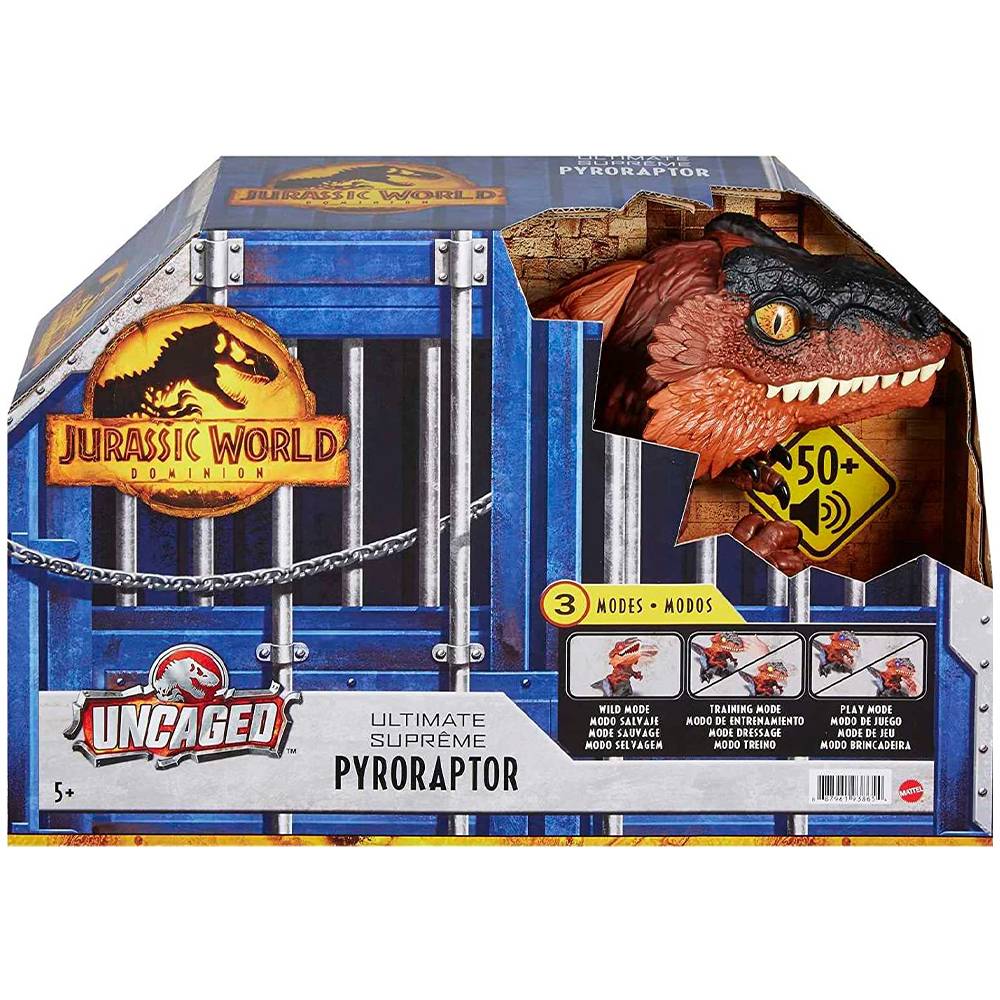 دایناسور رباتیک پیروراپتور MATTEL