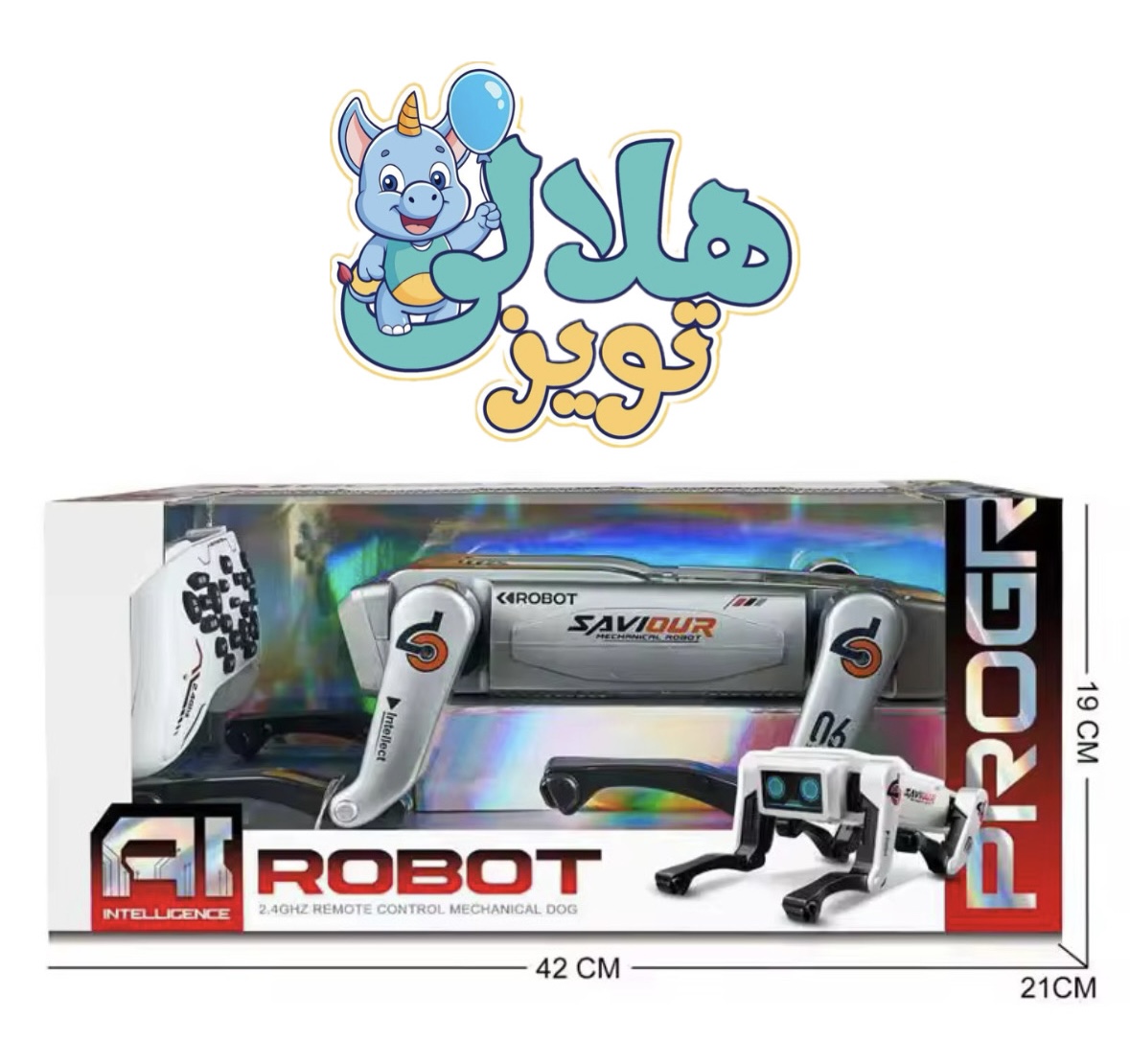 ربات سگ کنترلی هوشمند جستجوگر AL کد 286