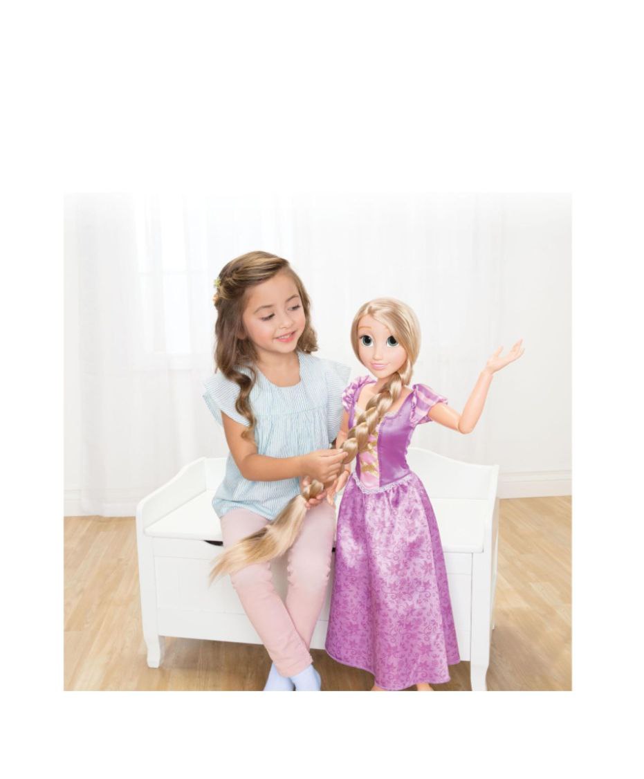 عروسک راپونزل گیسو کمند ۸۵ سانتی اورجینال دیزنی