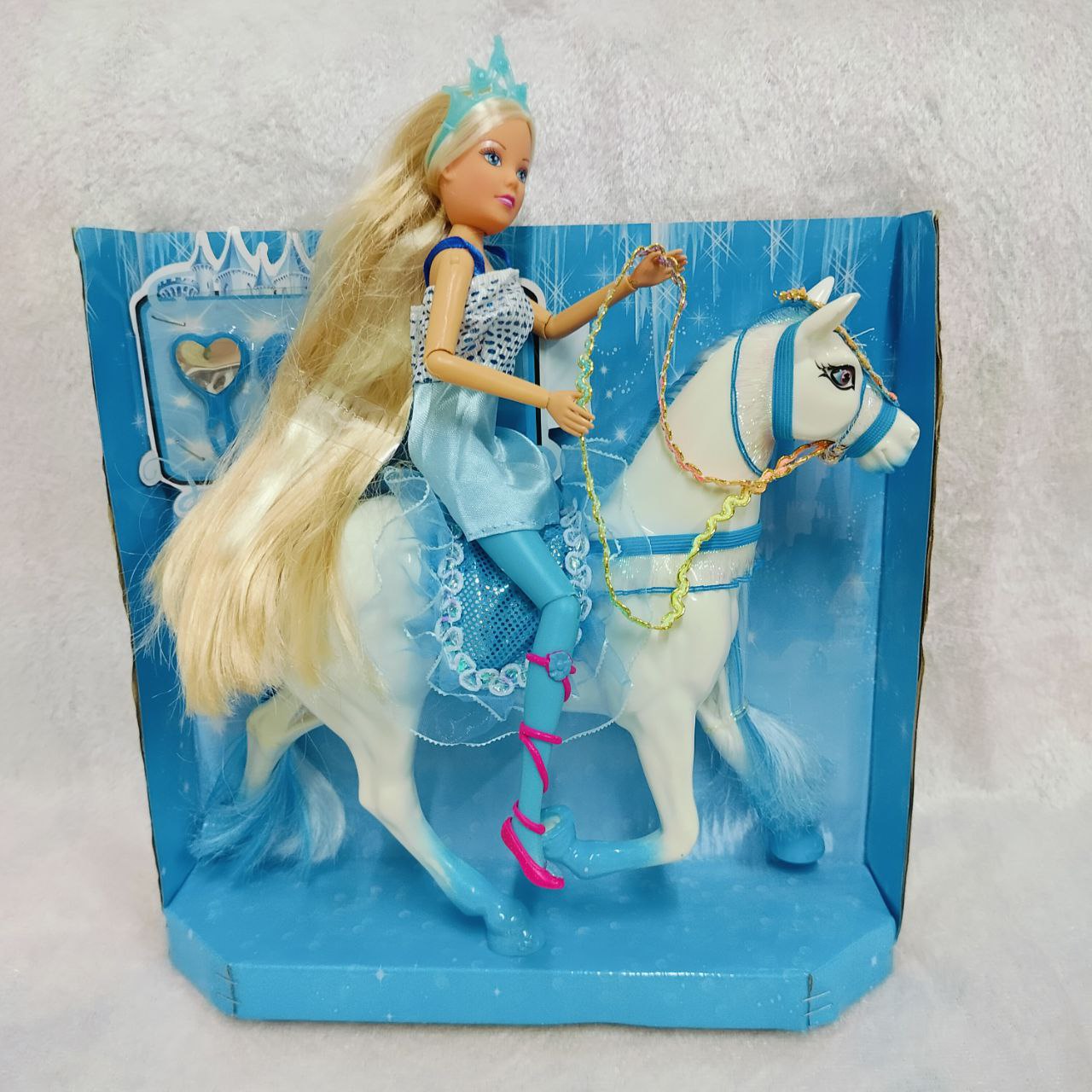 عروسک باربی سوارکار با اسب Simba: مجموعه عروسک باربی با اسب بزرگ