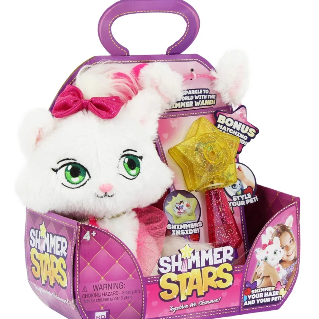 عروسک گربه و ستاره جادویی شیمر استارز shimmer stars