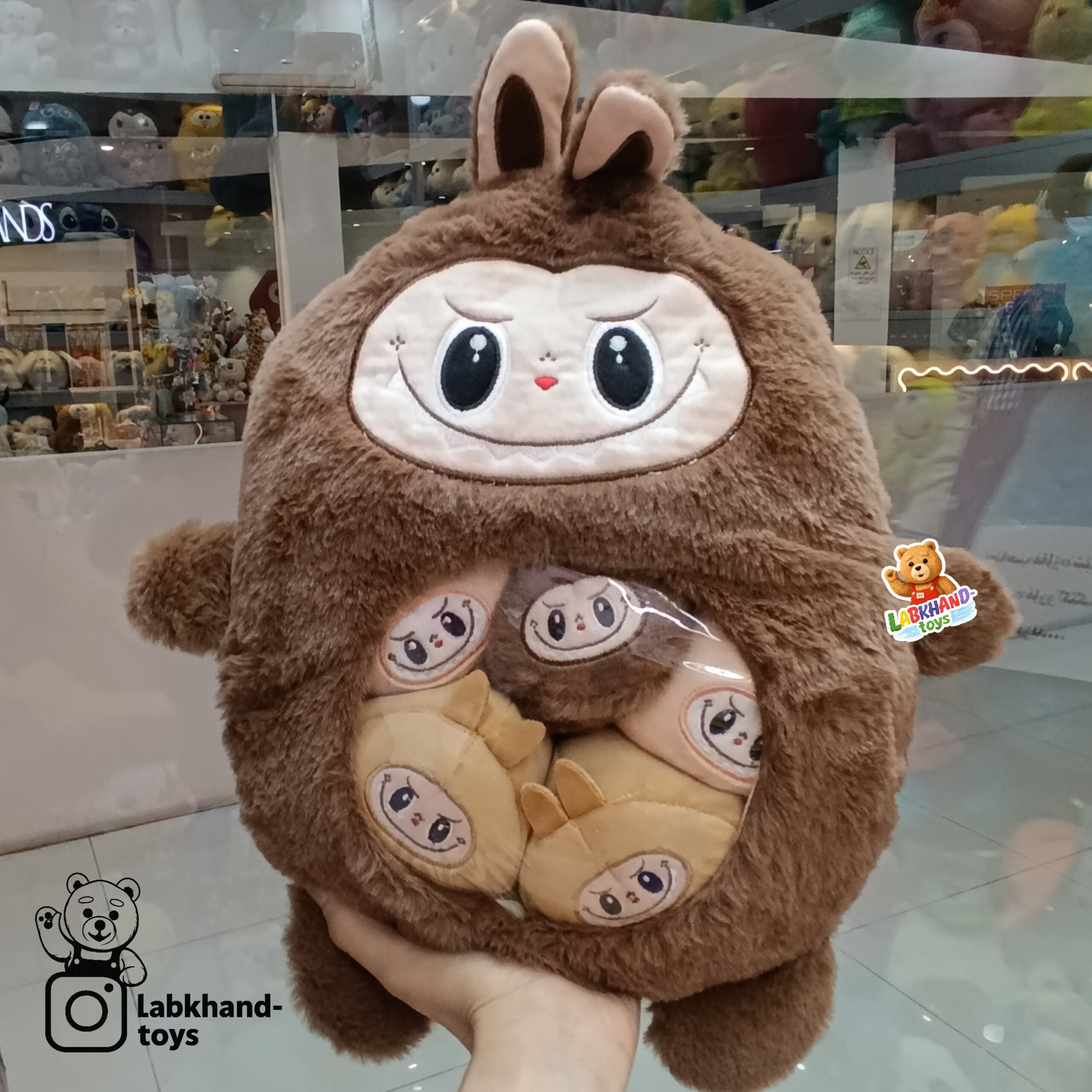 عروسک لبوبو بچه دار لبوبو حامله