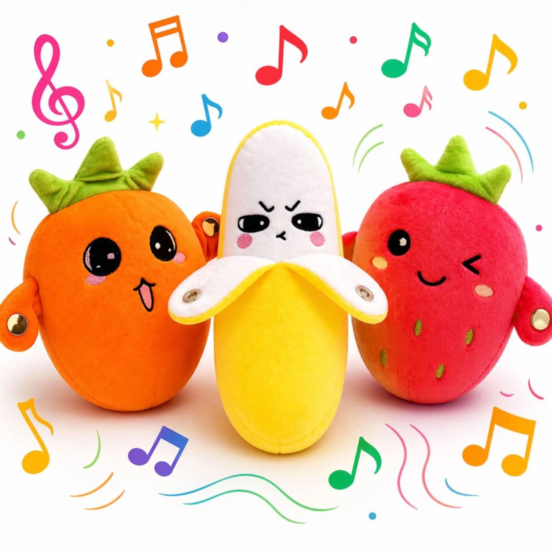 عروسک پولیشی Fruit Sensing Rhythm Toy