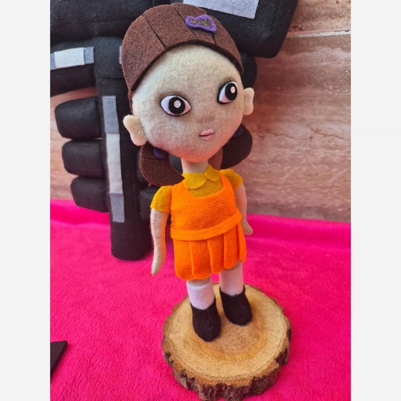 عروسک اسکویید گیم ( بازی مرکب ، sqide game )