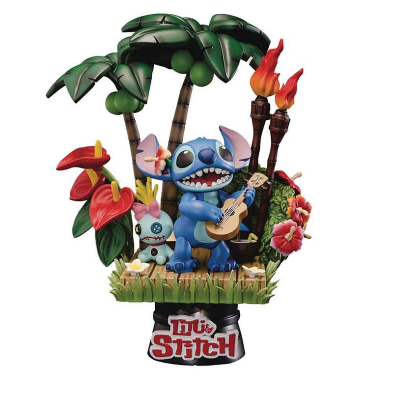 فیگور مدل Lilo & Stitch Hula ارتفاع 16 سانتی متر