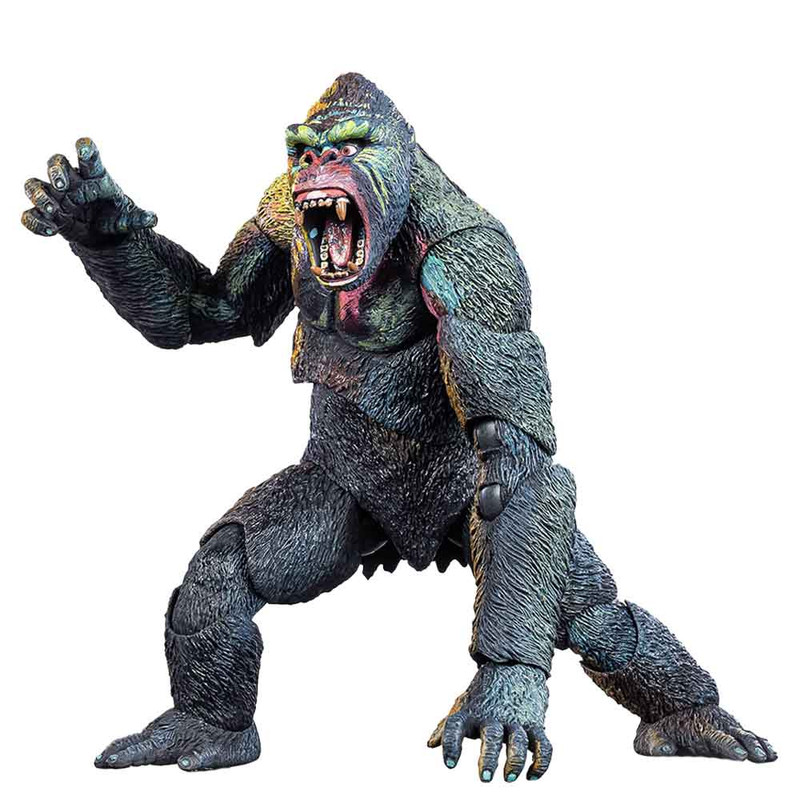 اکشن فیگور نکا مدل کینگ کونگ رنگی طرح Ultimate King Kong ارتفاع 18 سانتی‌متر