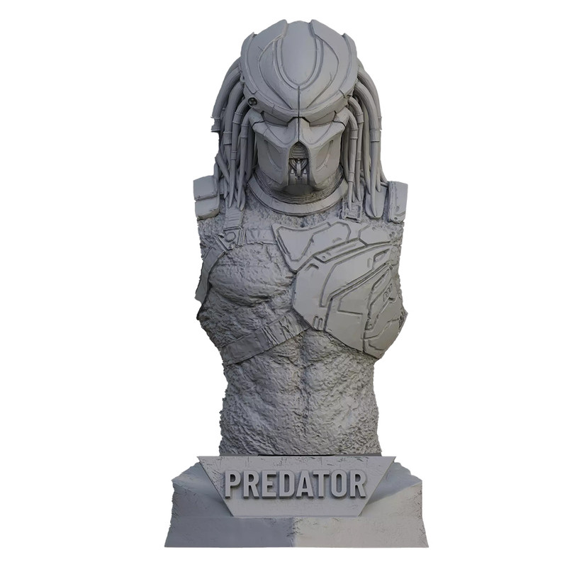 اکشن فیگور طرح غارتگر مدل تندیس رو میزی Predator  ارتفاع 15 سانتی‌متر