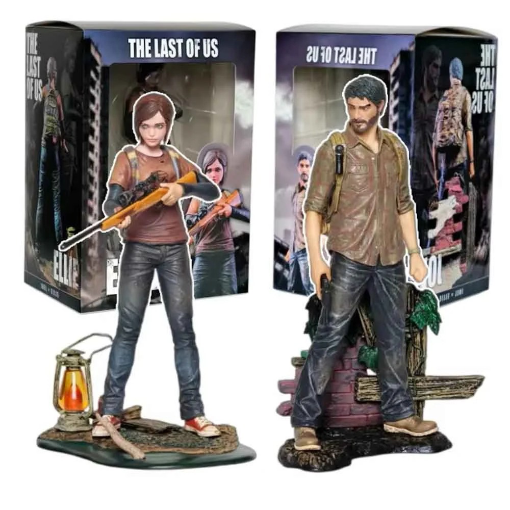 فیگور جوئل و الی Joel and Ellie از بازی لست آف اس Last Of Us ارتفاع 18 سانت