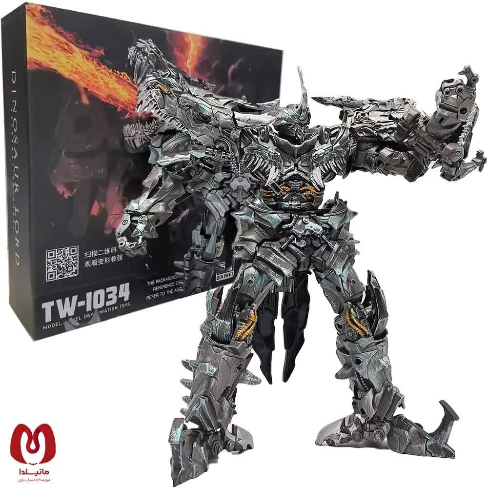 اکشن فیگور ترنسفورمر گریملاک Transformer Grimlock TW-103۴ برند Baiwai