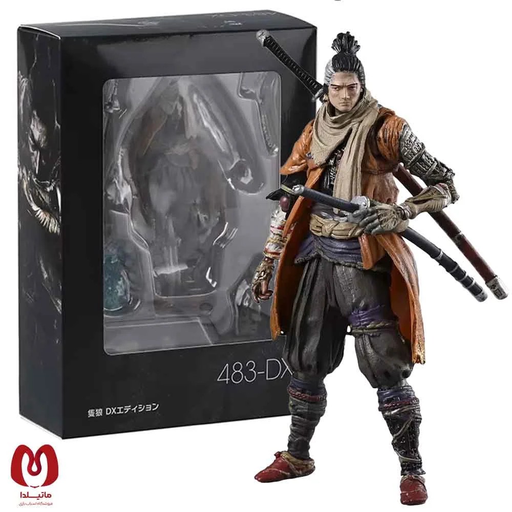 اکشن فیگور انیمه سکیرو Sekiro Shadows Die Twice 483 Deluxe برند فیگما