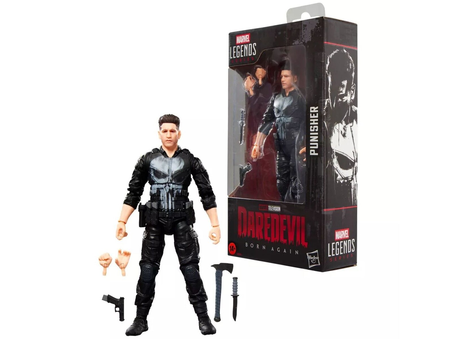 اکشن فیگور پانیشر فرانک کسل Punisher Frank Castel Marvel Legends برند هاسبرو مارول لجند