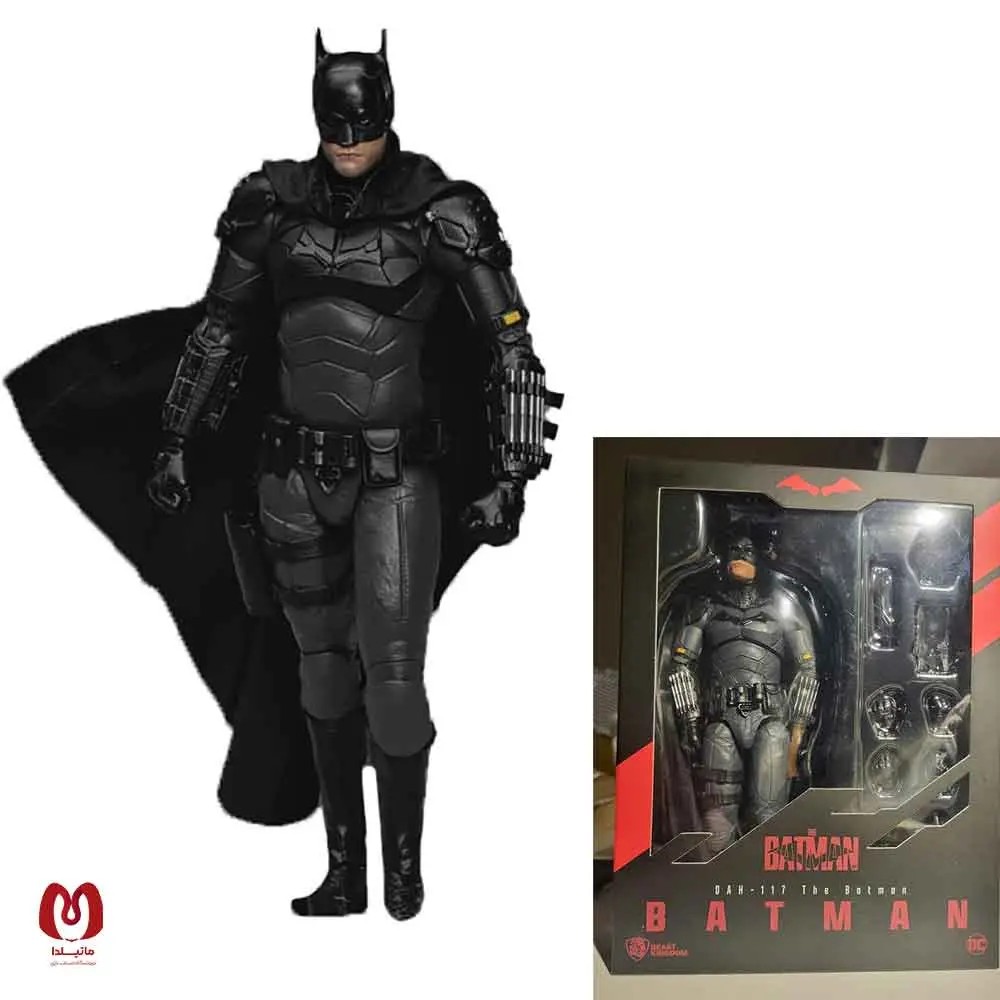 اکشن فیگور بتمن رابرت پتینسون Batman (2022) برند Beast kingdom ارتفاع 21 سانت