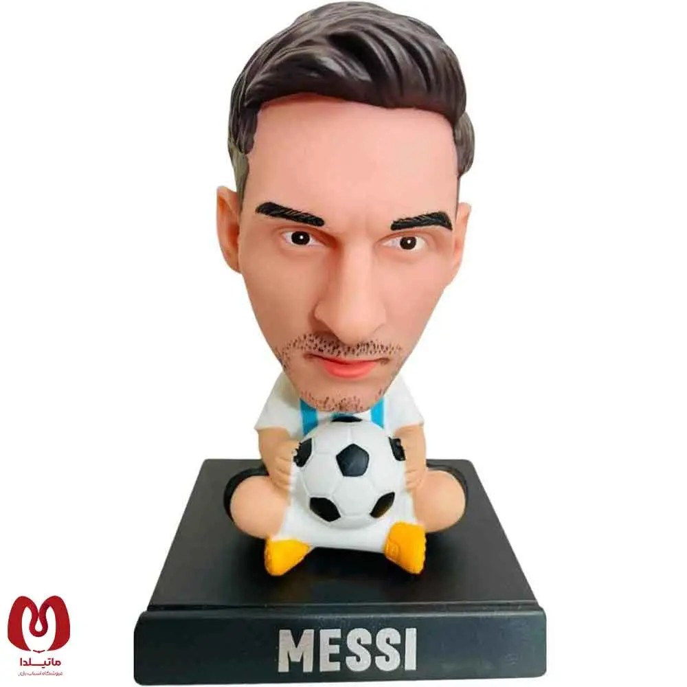 فیگور گردن فنری لیونل مسی Lionel Messi آرژانتین ارتفاع 12 سانت