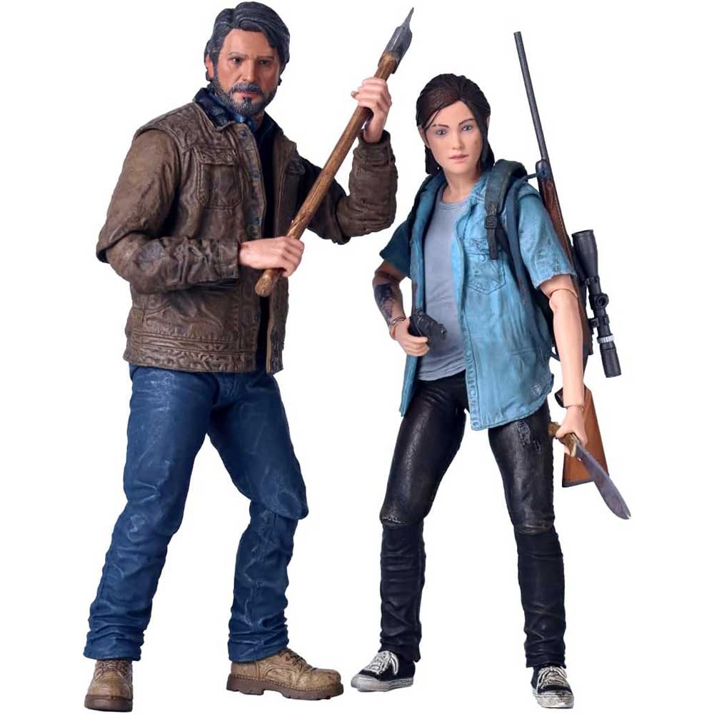 اکشن فیگور لست اف آس مدل Last Of Us 2 Joel and Ellie برند نکا