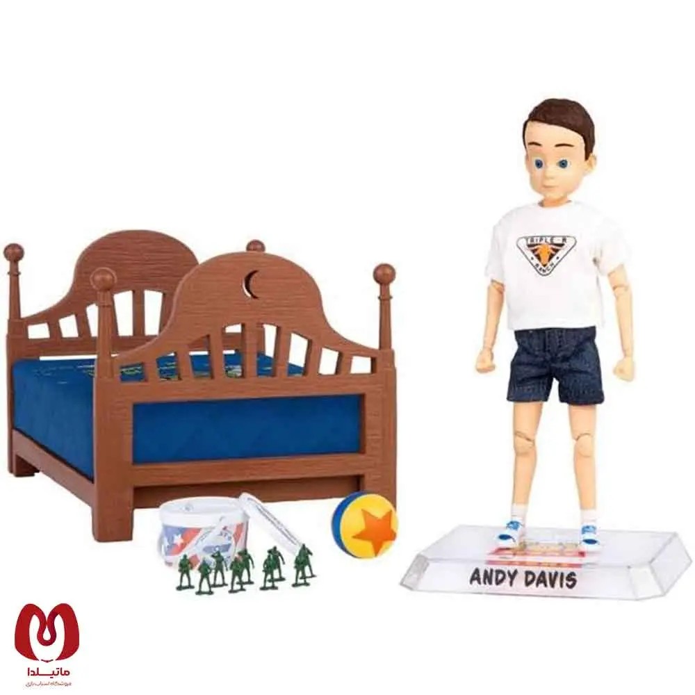 اکشن فیگور اندی توی استوری Toy Story Andy Davis DAH-027DX برند Beast Kingdom