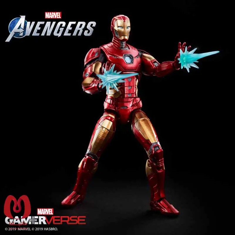 اکشن فیگور آیرون من مدل Gamerverse Avengers Iron Man مارول لجندز برند هاسبرو Marvel Legends