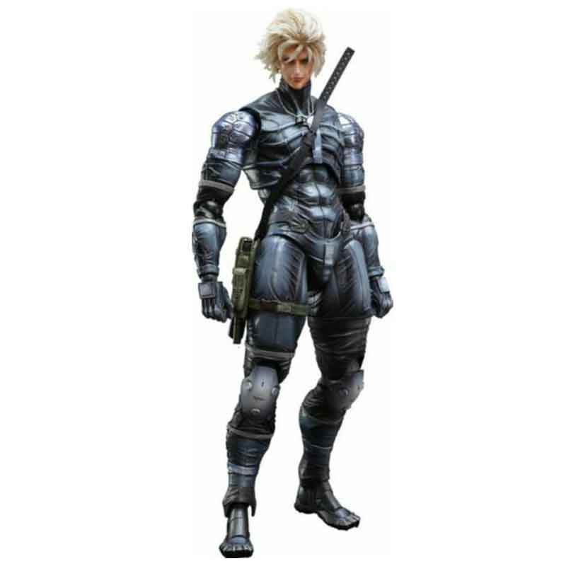 اکشن فیگور اورجینال متال گیر Metal Gear مدل سرباز ریدن Metal Gear Solid 2 Raiden ارتفاع 28 سانت