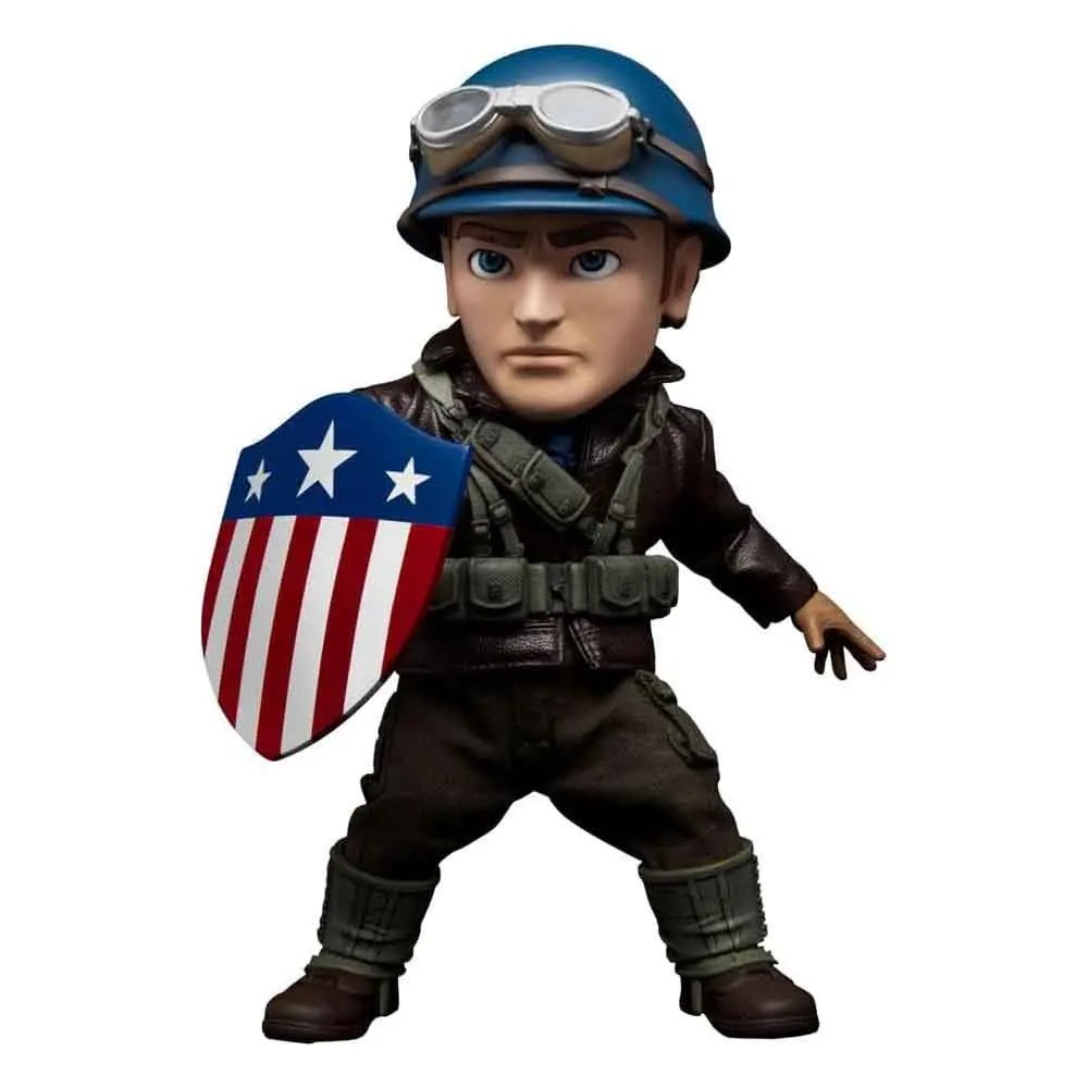 اکشن فیگور کاپیتان آمریکا Infinity Saga Captain America برند Beast Kingdom لباس پارچه ای