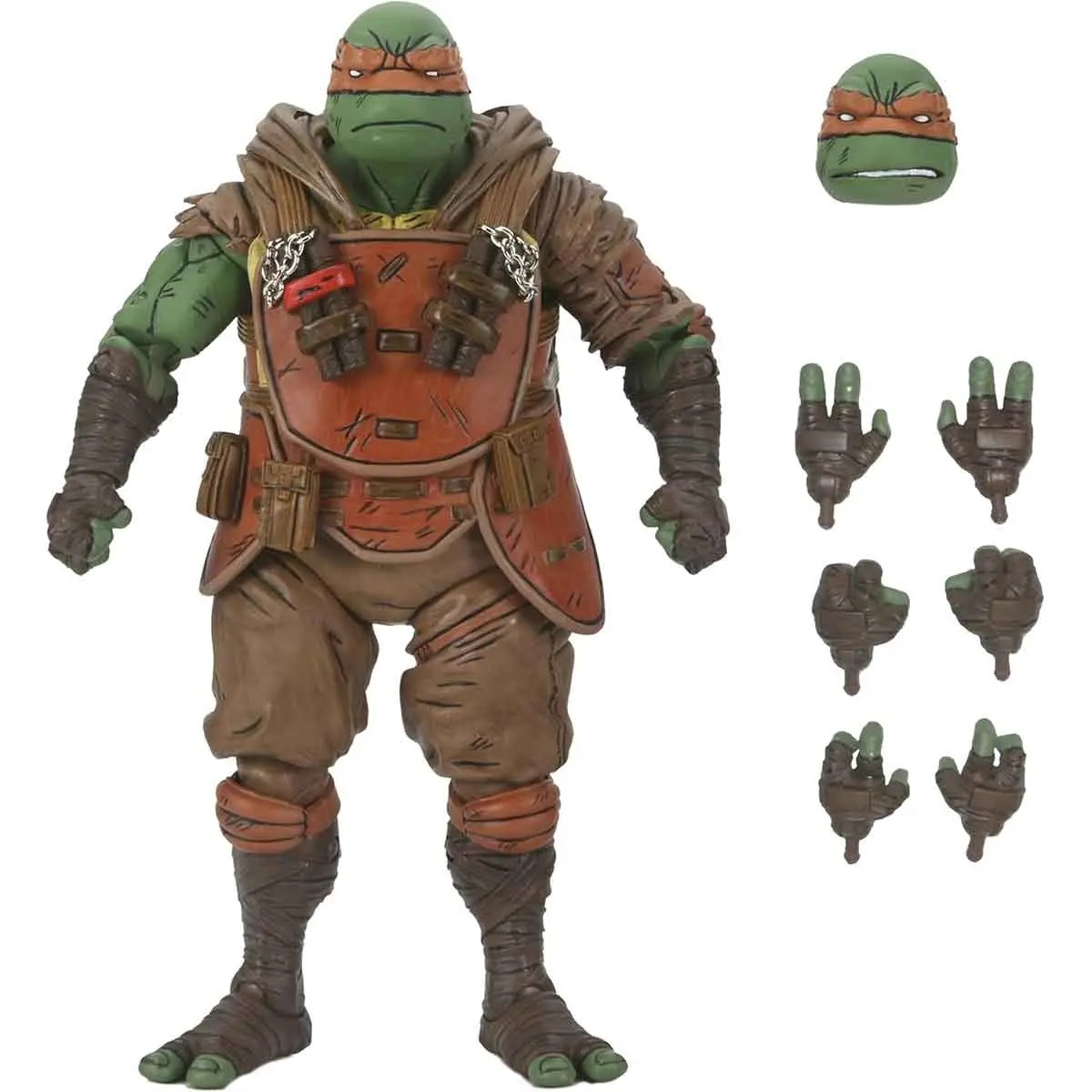 اکشن فیگور نینجا رونین سری Mutant Ninja Turtles The Last Ronin برند نکا