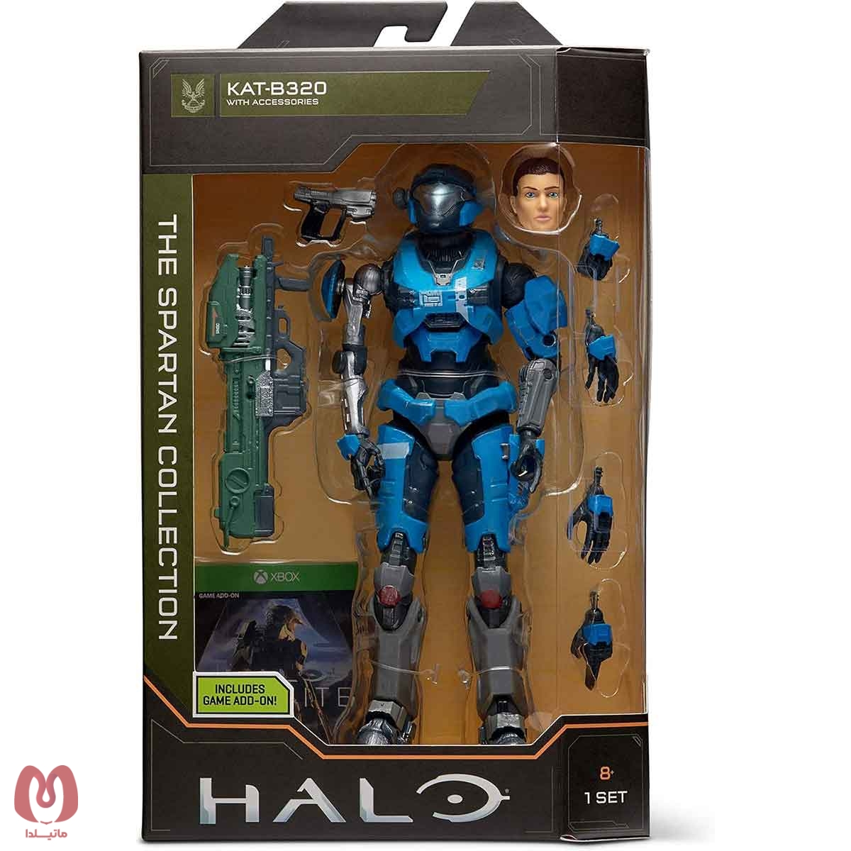 اکشن فیگور (هالو)هیلو HALO The Spartan Collection ارتفاع 26 سانتی متر برند Jazwares