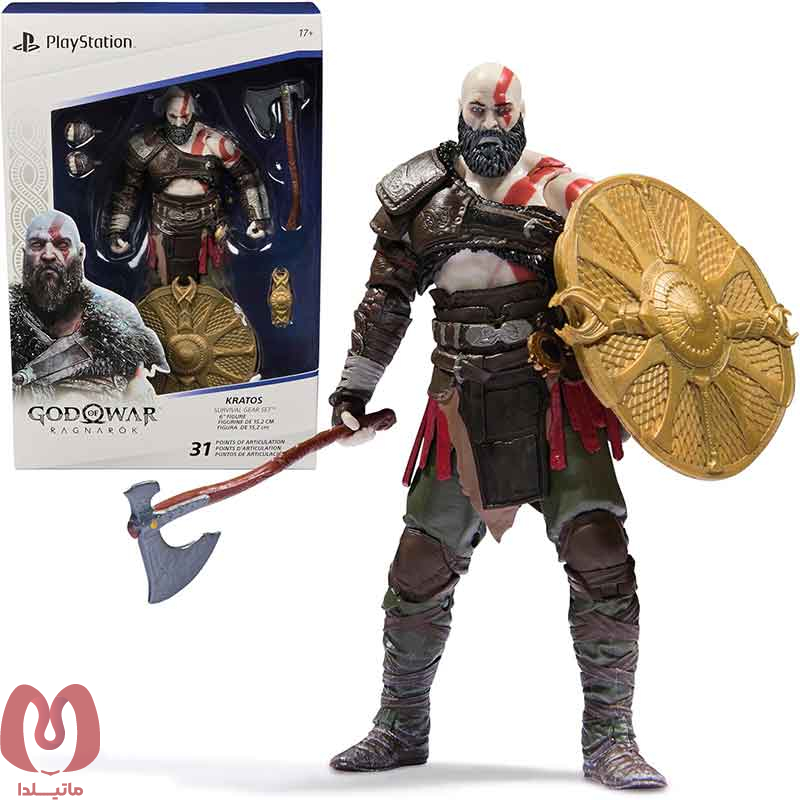 اکشن فیگور گاد آف وار God of war سری ps5 برند Spin master