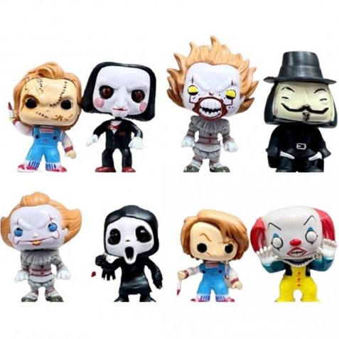 فیگور فانکو جیغ Scream مجموعه 8 عددی