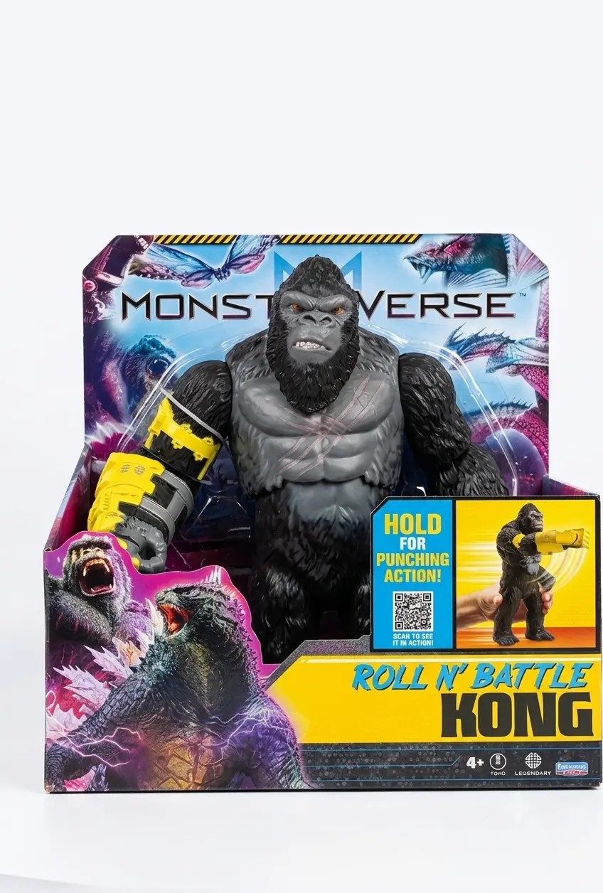 اکشن فیگور کینگ کونگ مدل Roll N’ Battle Kong