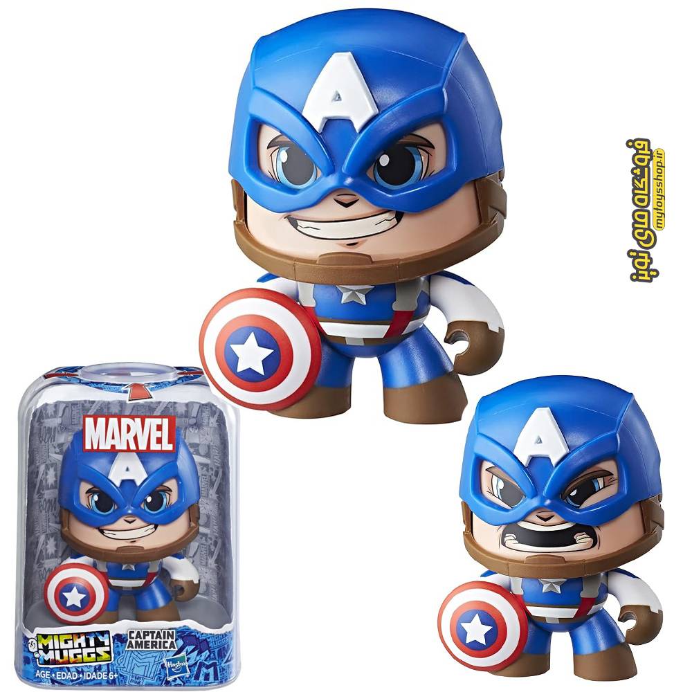 اکشن فیگور کاپیتان آمریکا صورت متحرک Captain America