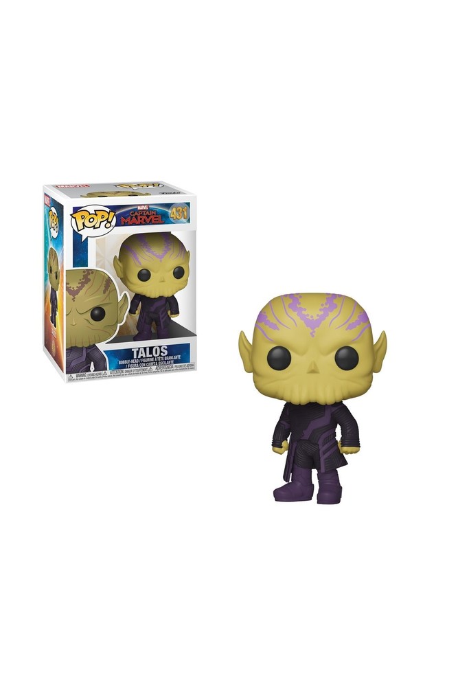فیگور مردانه و زنانه Fgr pop Captain Marvel Talos 36378 Funko