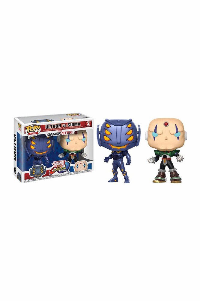 Funko POP 2-Pack Capcom vs. Marvel Ultron vs Sigma 889698227797