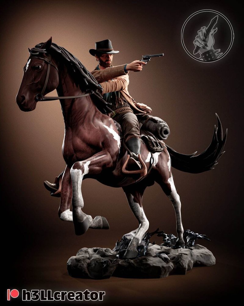 اکشن فیگور ارتور مورگان Red Dead