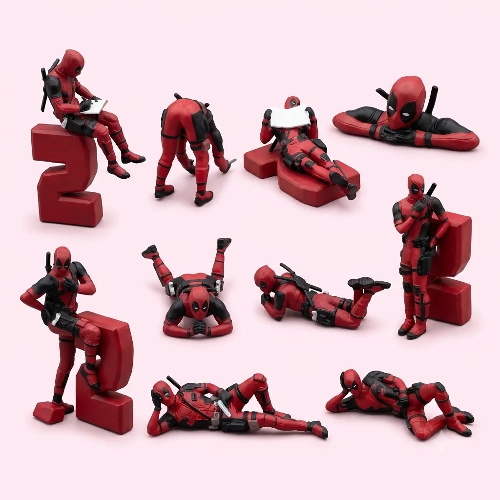 فیگور ددپول ۱۰ مدل مختلف طرح Deadpool